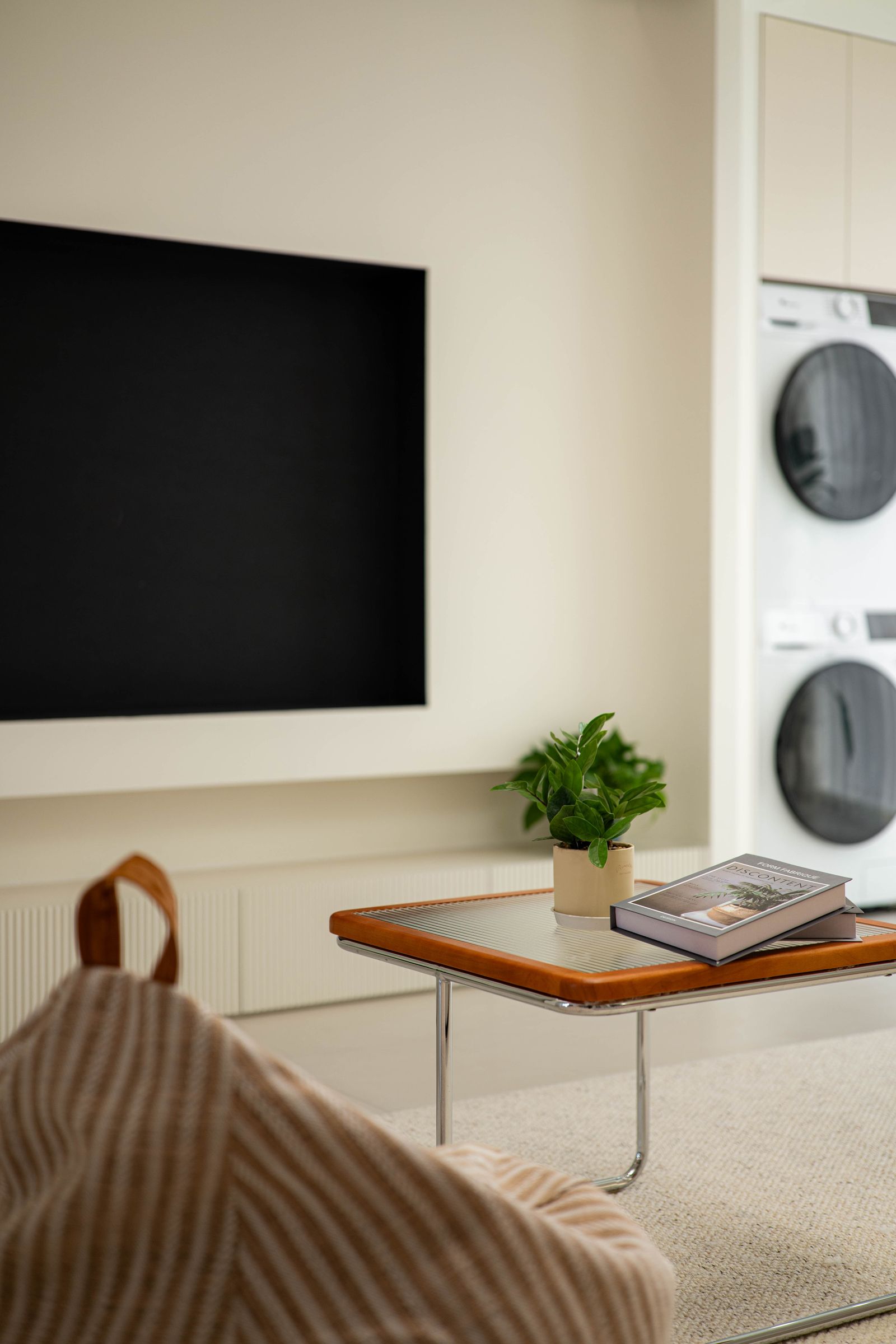 Modern living room with a smart TV — TVCare Mumbai Smart TV software repair service in Mira Road